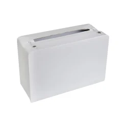 URNE TIRELIRE VALISE BLANCHE 24X16CM