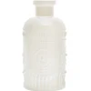 VASE BOUTEILLE VERRE DÉCORATIF 6X12CM IVOIRE