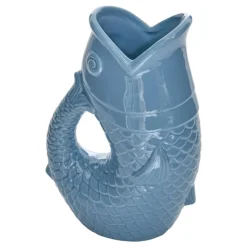 VASE CÉRAMIQUE POISSON OCÉAN 25CM