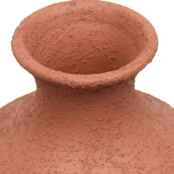VASE CÉRAMIQUE TOTEM EZIA 23.5CM MARRON TONKA