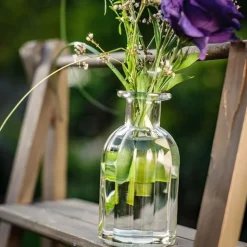 VASE EN VERRE 13.5 X 7.5 CM