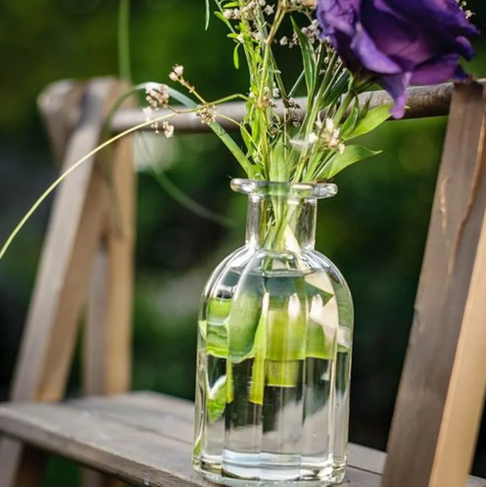 VASE EN VERRE 13.5 X 7.5 CM