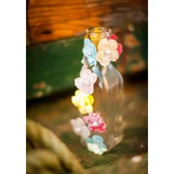 VASE VERRE BOUTEILLE CARRÉE 15CM TRANSPARENT