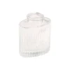 VASE VERRE HÉLIOS 7X4.5X8CM TRANSPARENT