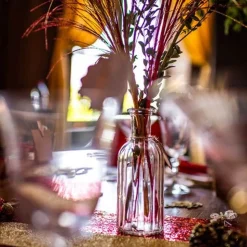 VASE VERRE 19X7.5CM TRANSPARENT