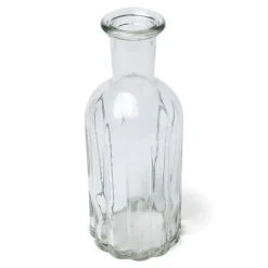 VASE VERRE 19X7.5CM TRANSPARENT