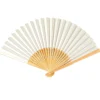 4 ÉVENTAILS BAMBOU VENTILATEUR PLIABLE