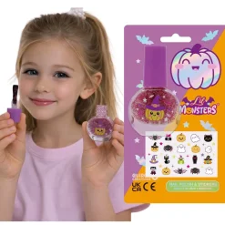 VERNIS À ONGLES STICKERS PETIT MONSTRE HALLOWEEN