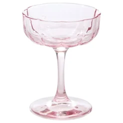 VERRE COCKTAIL COUPE GLACE 15CL ROSE