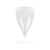 10 VERRE À PIED EAU/VIN EASY 20CL BLANC