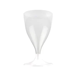 10 VERRE À PIED EAU/VIN EASY 20CL BLANC