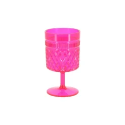 VERRE À PIED RÉUTILISABLE ÉLIXIR 27CL FRAMBOISE