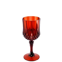 VERRE À PIED RÉUTILISABLE VINTAGE 22CL AMBRE