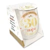 VERRE ROND TRANSPARENT ANNIVERSAIRE 30ANS
