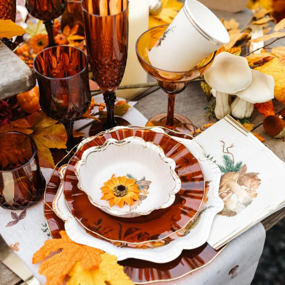VERRE RÉUTILISABLE VINTAGE 26CL AMBRE
