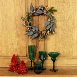 VERRE RÉUTILISABLE VINTAGE 26CL VERT ANGLAIS