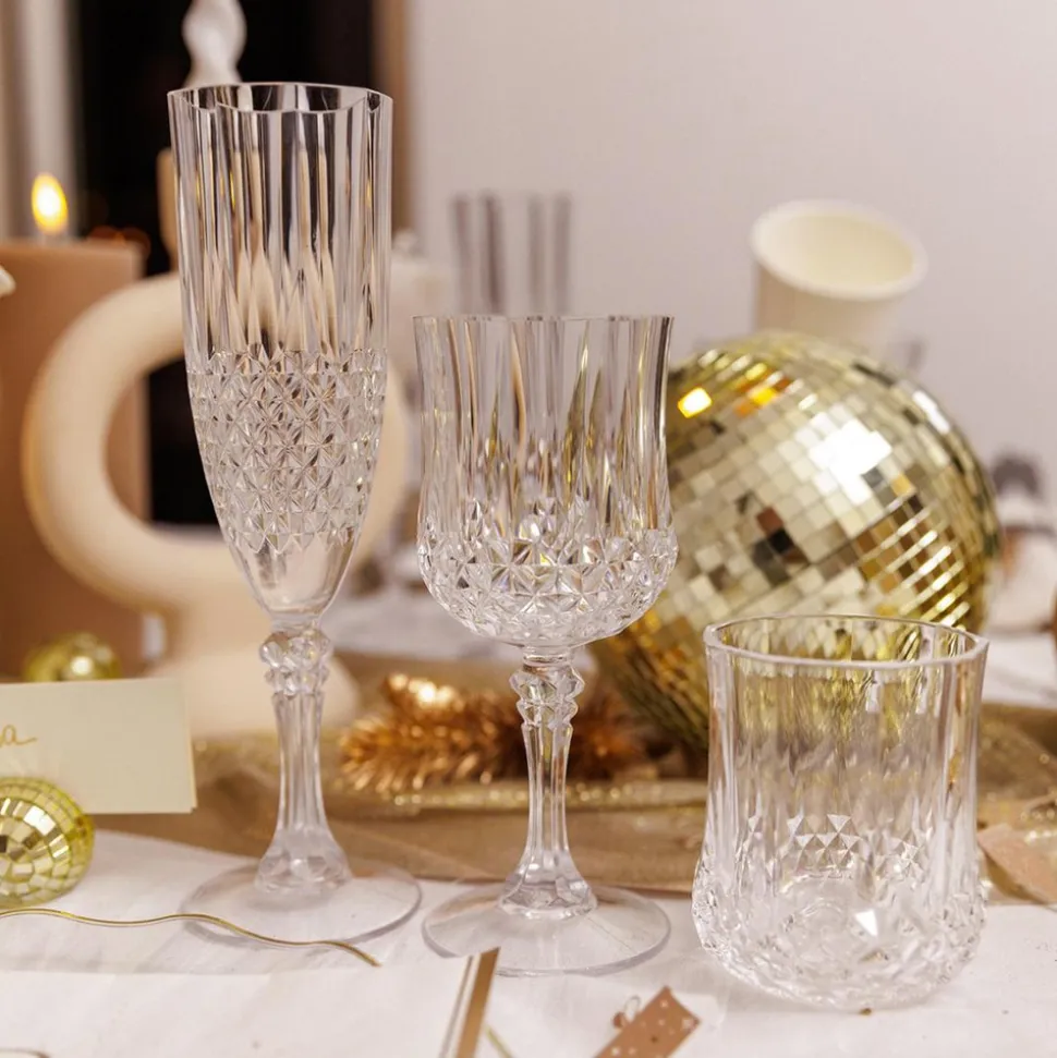 VERRE RÉUTILISABLE VINTAGE 26CL TRANSPARENT