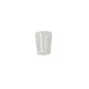 50 VERRES RONDS PLASTIQUES RÉUTILISABLES 2CL TRANSPARENT