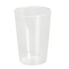 40 VERRES RONDS RÉUTILISABLES 10CL TRANSPARENT