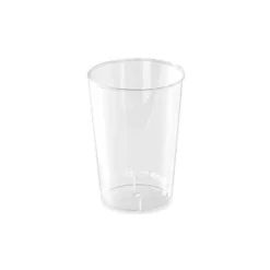 50 VERRES VERRINES RÉUTILISABLES 5CL TRANSPARENT