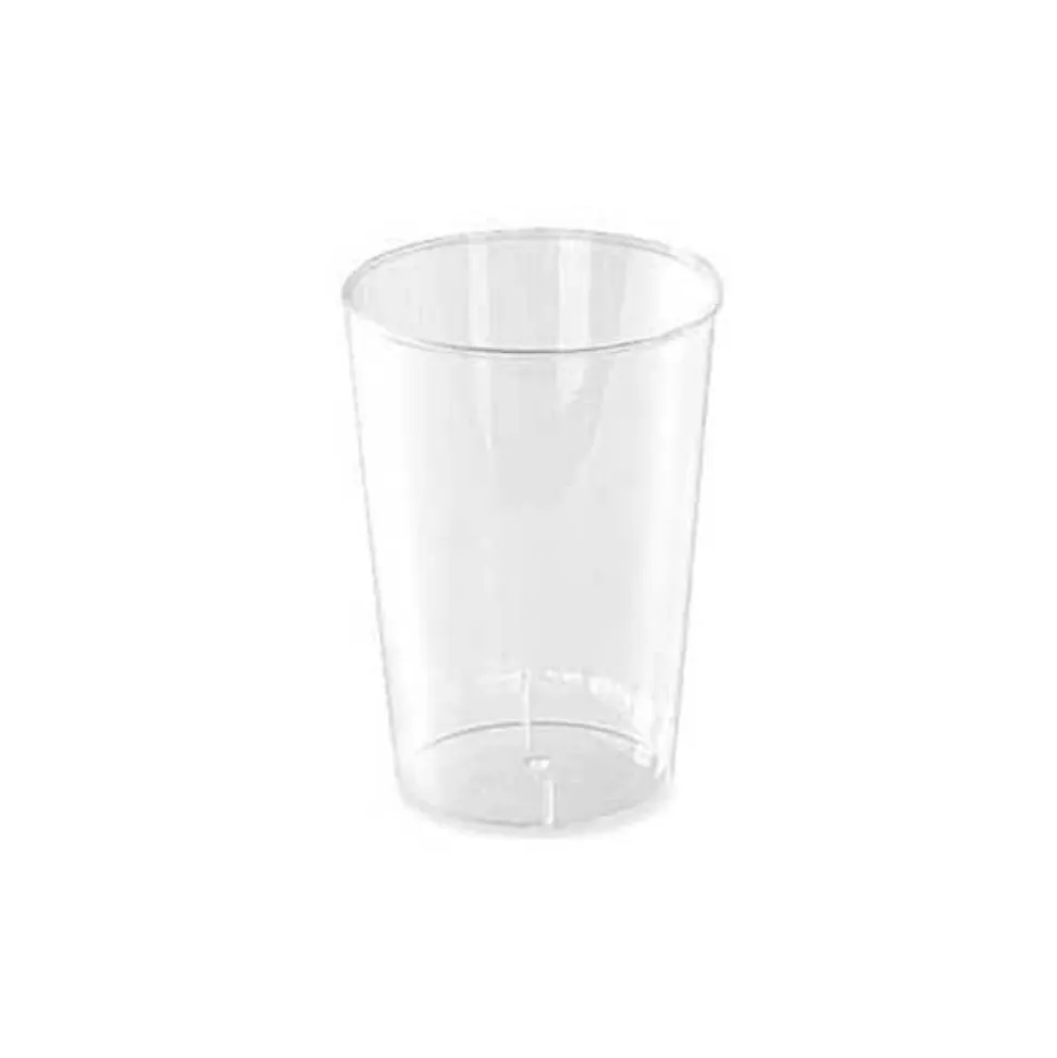 50 VERRES VERRINES RÉUTILISABLES 5CL TRANSPARENT