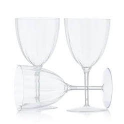 8 VERRES À VIN LUXE 200ML - TRANSPARENT