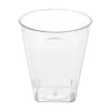 20 VERRINES FACETTE 6CL TRANSPARENT