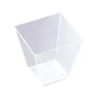 25 VERRINES LOSANGE RÉUTILISABLE 9.5CL TRANSPARENT