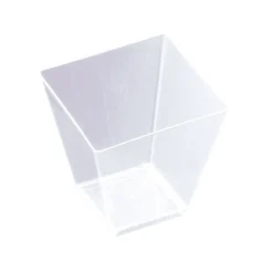 25 VERRINES LOSANGE RÉUTILISABLE 9.5CL TRANSPARENT