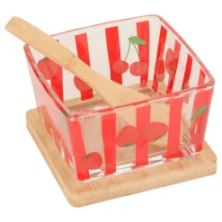 VERRINE VERRE TAPAS FRUIT CUILLÈRE 9.3X13X7.5CM