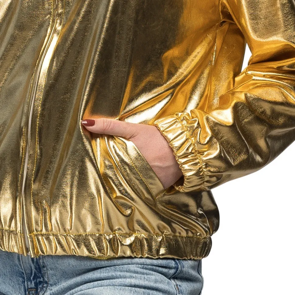 VESTE STREETWEAR FESTIVAL OR MÉTAL FEMME