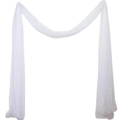 VOILE ARCHE DE CÉRÉMONIE 2X6.2M BLANC