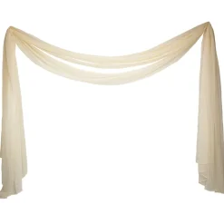 VOILE ARCHE DE CÉRÉMONIE 2X6.2M CRÈME