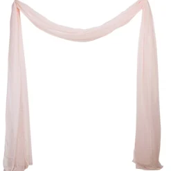 VOILE ARCHE DE CÉRÉMONIE 2X6.2M ROSE