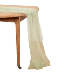 VOILE ARCHE DE CÉRÉMONIE 1.6X4M VERT DE GRIS
