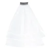 VOILE MARIÉE BLANC PEIGNE CHEVEUX EVJF FEMME