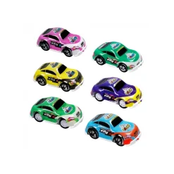 6 VOITURES DE COURSE À FRICTION
